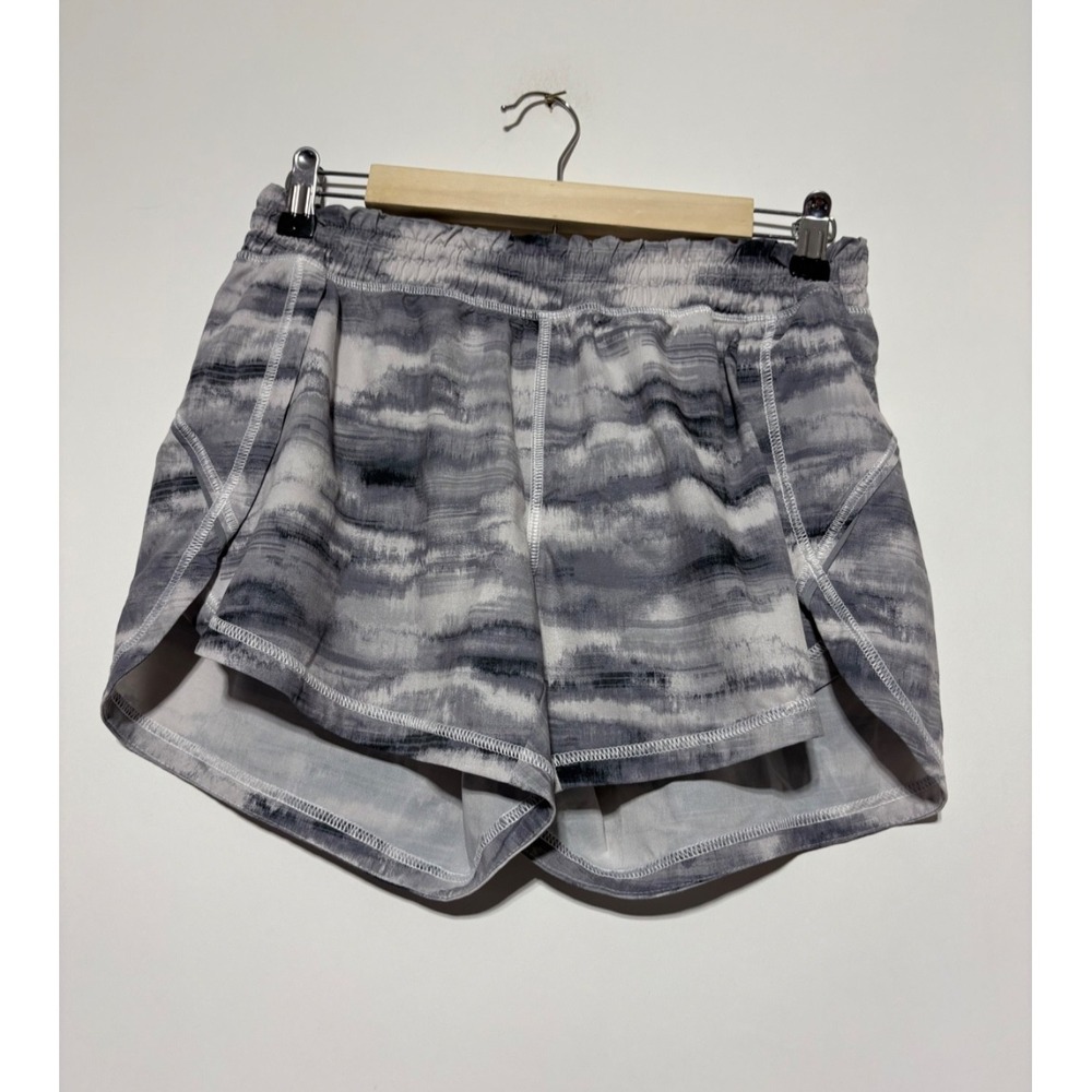 Athleta Women Size S Gray Racer Run Shorts 786017